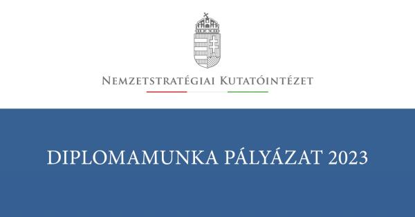 NSKI Diplomamunka pályázat 2023 NSKI Diplomamunka pályázat 2023