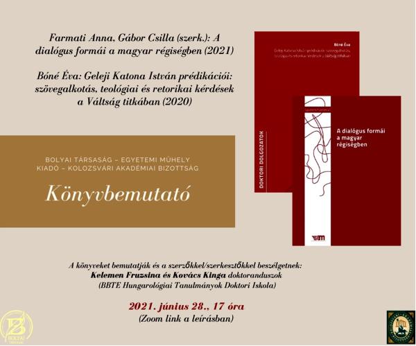 Könyvbemutató Könyvbemutató