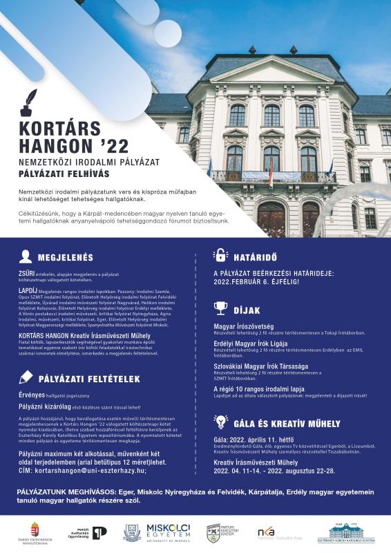 Kortárs Hangon '22 Kortárs Hangon '22