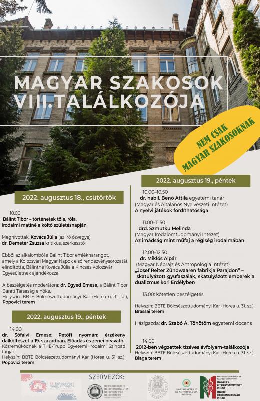 Magyar Szakosok VIII. Találkozója